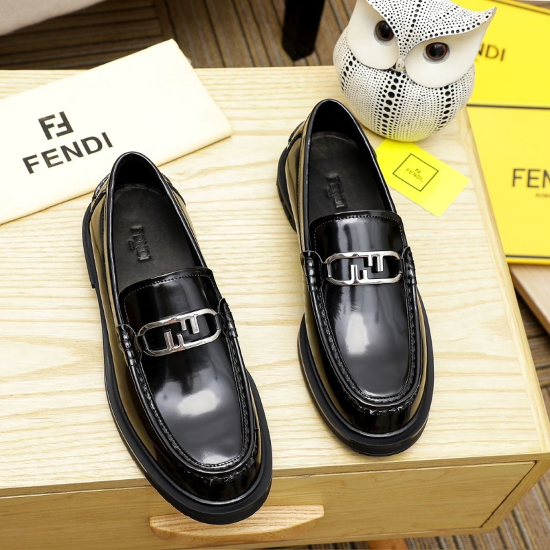 F**di leather shoes